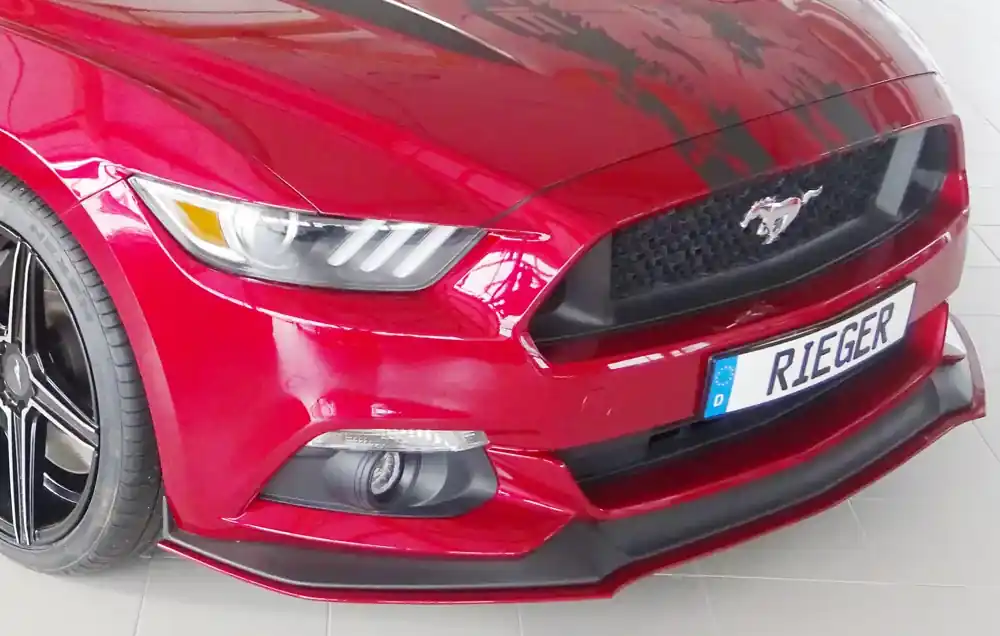 Rieger Spoilerschwert passend für Ford Mustang 6 (LAE) Cabrio 11.14–07.17 (bis Facelift) Beliebt