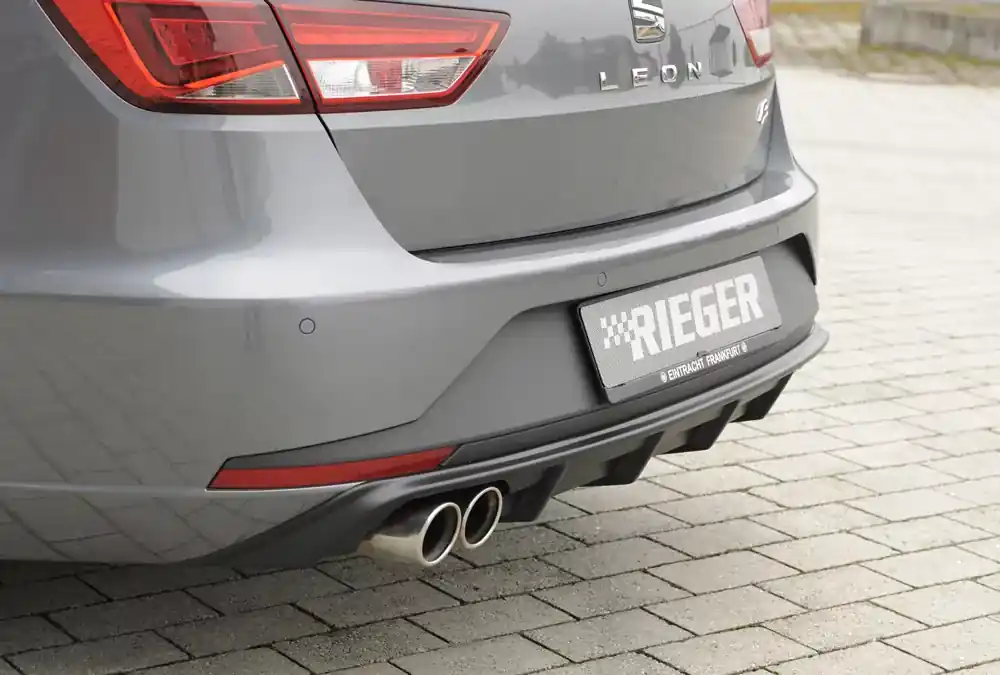 Rieger Heckeinsatz passend für Seat Leon FR (5F) ST/Kombi 01.13–12.16 Expressversand