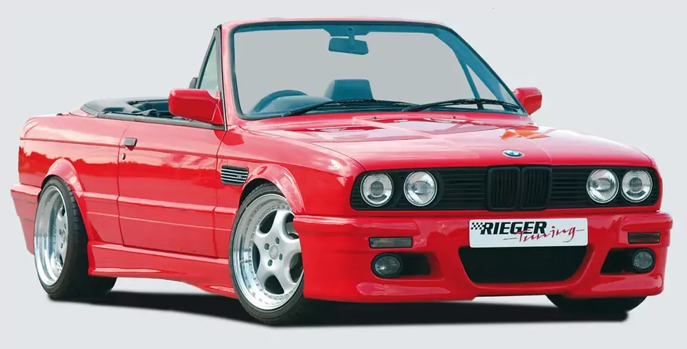 Rieger Spoilerstoßstange passend für BMW 3er E30 Coupé Neue Ware