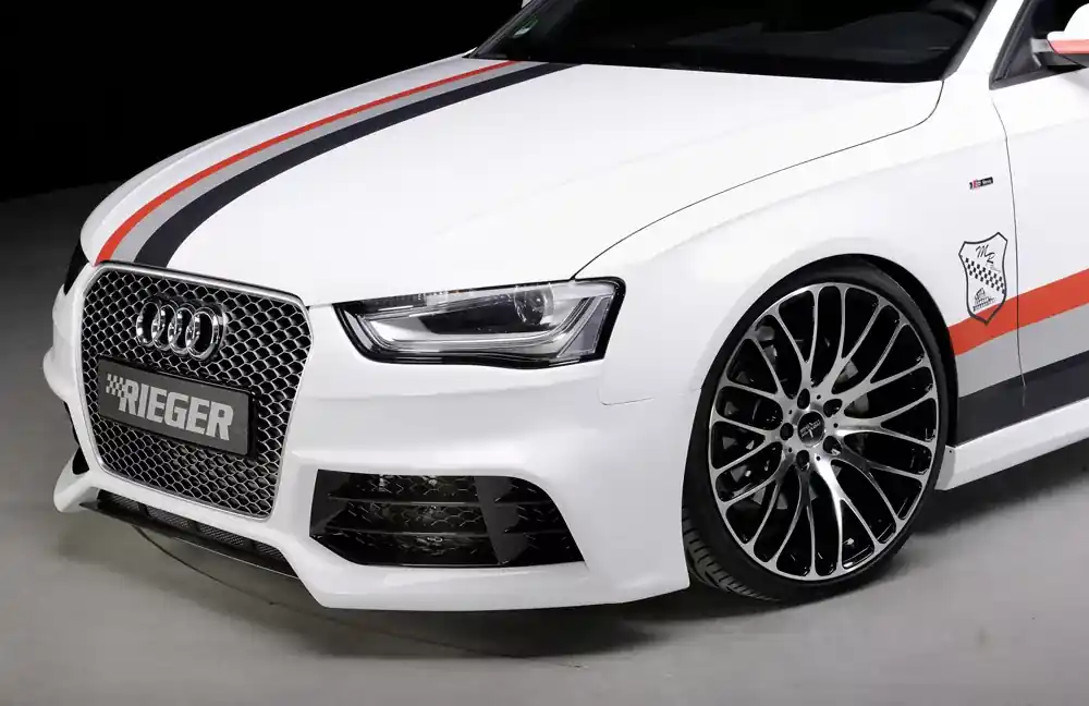 Rieger Spoilerschwert passend für Audi A4 (B8/B81) Avant ab 01/2012 Versand Am Gleichen Tag