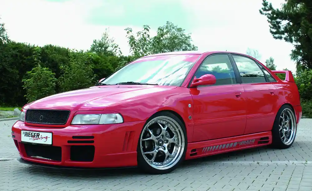 Rieger Spoilerschwert passend für Audi A4 (B5) Lim. 99–12.00 Direkt Vom Hersteller