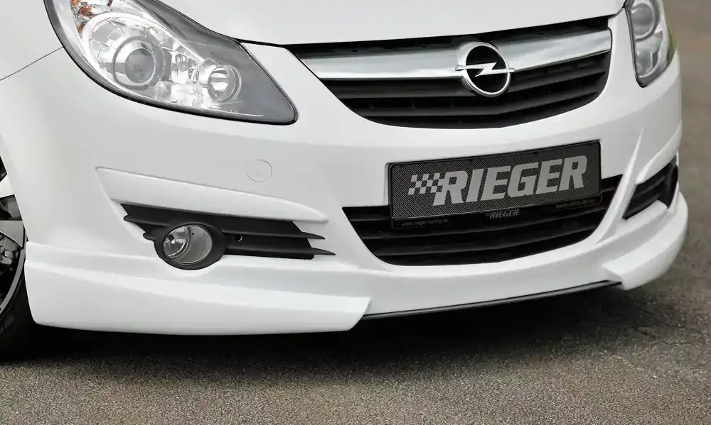 Rieger Spoilerlippe passend für Opel Corsa D 5-türig 07.06–12.10 (bis Facelift) Solange Der Vorrat Reicht