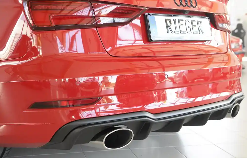 Rieger Heckeinsatz passend für Audi A3 (8V) Cabrio ab 09/2016 Jetzt Kaufen