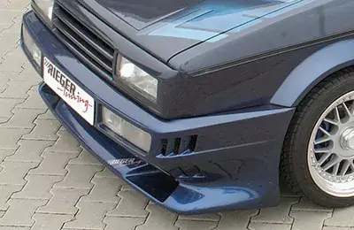 Sale Rieger Spoilerstoßstange Breitbau I passend für VW Golf 1 Cabrio