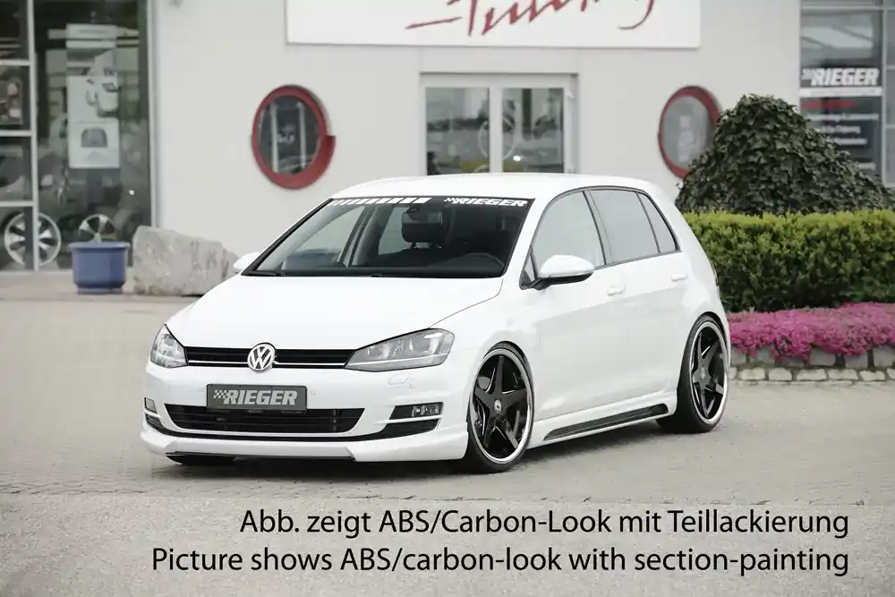 Rieger Seitenschweller links passend für VW Golf 7 (ab 10/2012) Sichere Zahlung