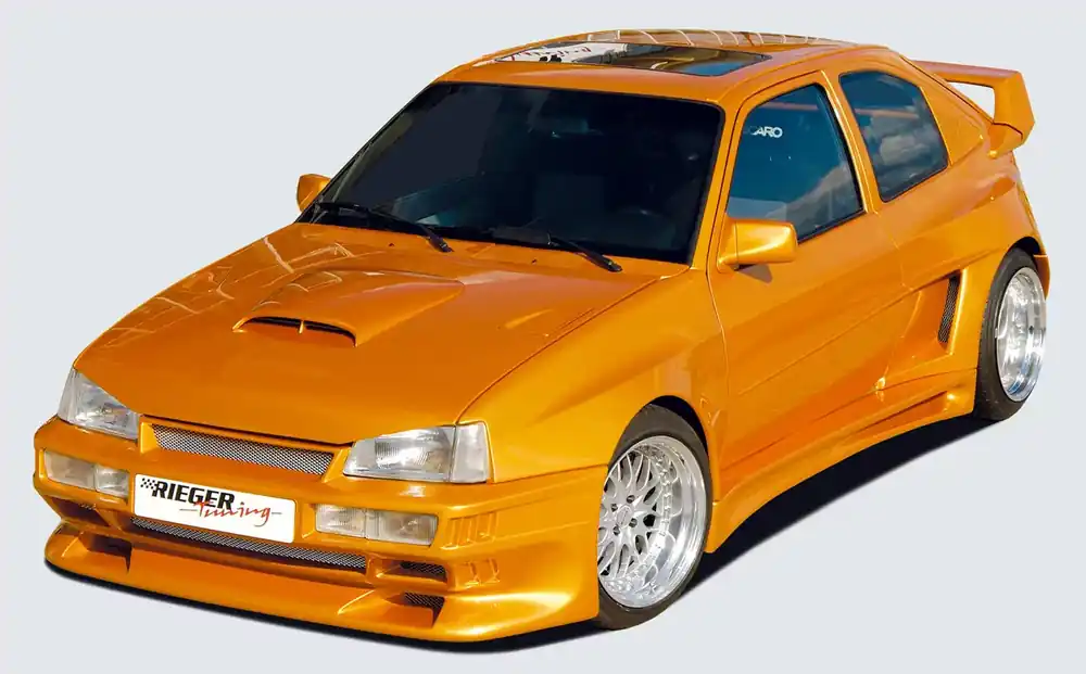 Rieger Kotflügel Breitbau II passend für Opel Kadett E 3-tür. 09.88-09.95 Billig