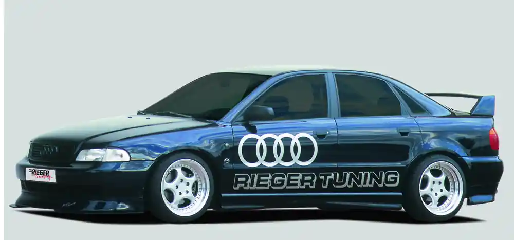 Mega-Angebot Rieger Seitenschweller passend für Audi A4 (B5) Limousine 11/94–98 links