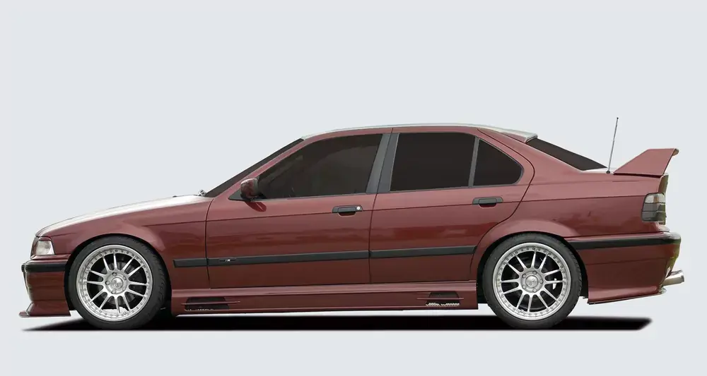 Rieger Seitenschweller links passend für BMW 3er E36 Limousine (01/1990–12/1999) Neue Kollektion