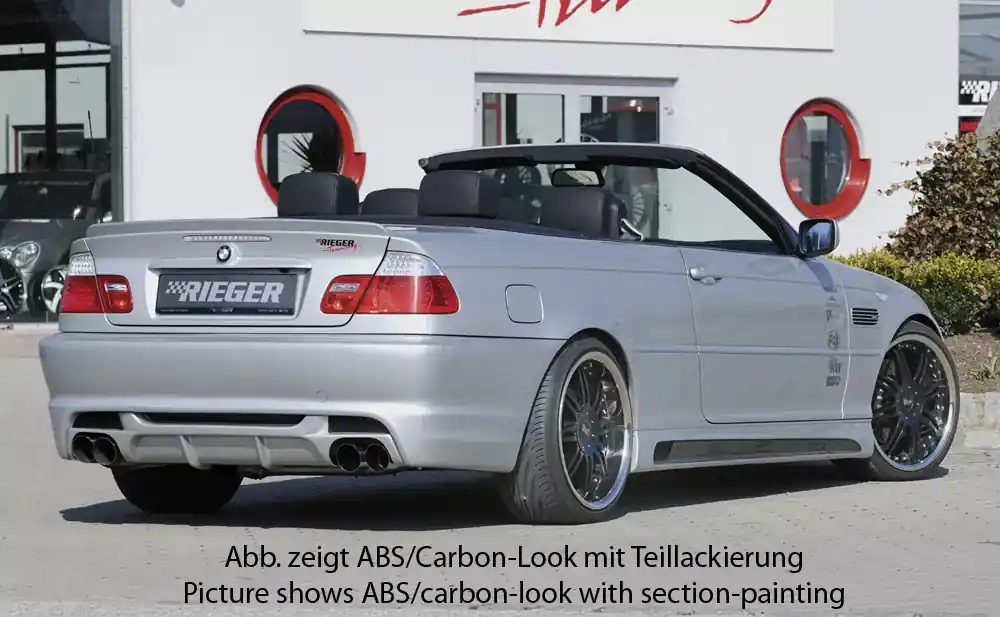 Preiswert Rieger Seitenschweller links passend für BMW 3er E46 Compact (02/98–12/01)