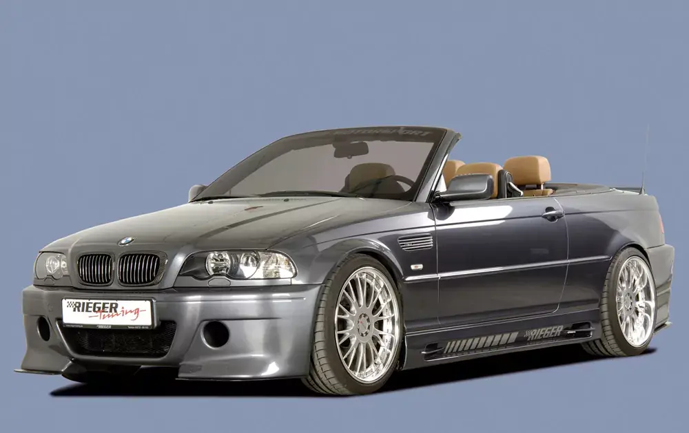 Rieger Spoilerstoßstange CS-Look passend für BMW 3er E46 Lim. Direktkauf