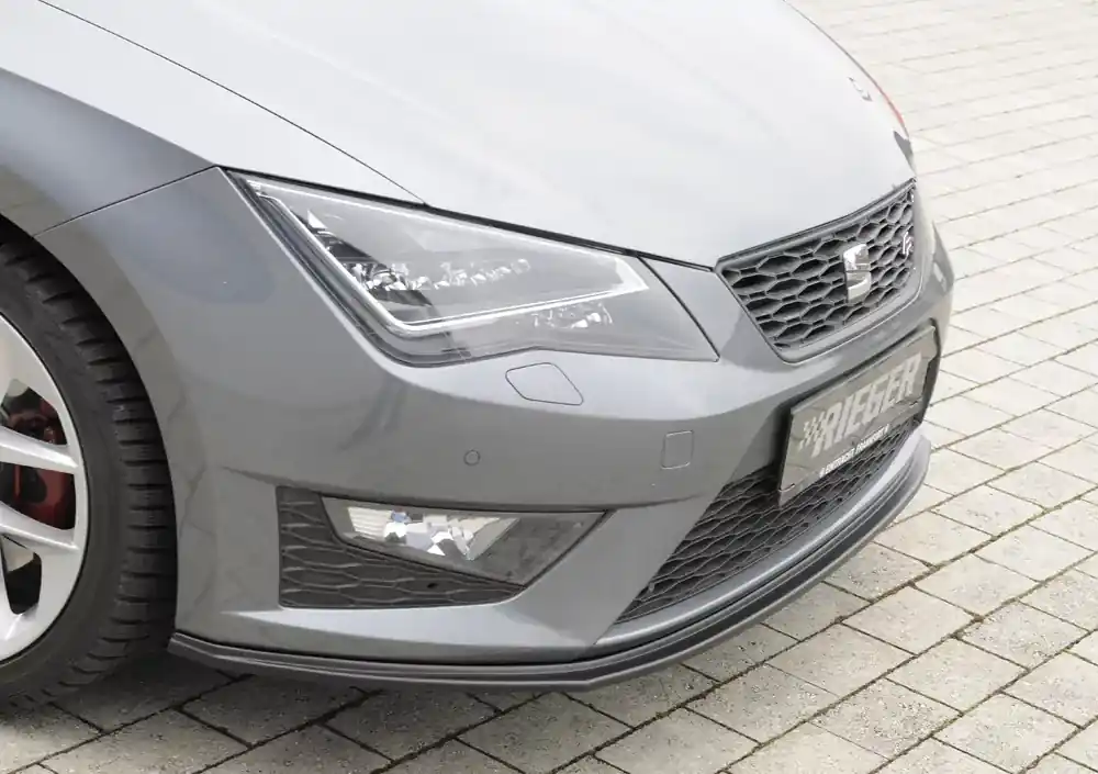 Abverkauf Rieger Spoilerschwert passend für Seat Leon FR (5F) 3-türig (SC) 01.13–12.16