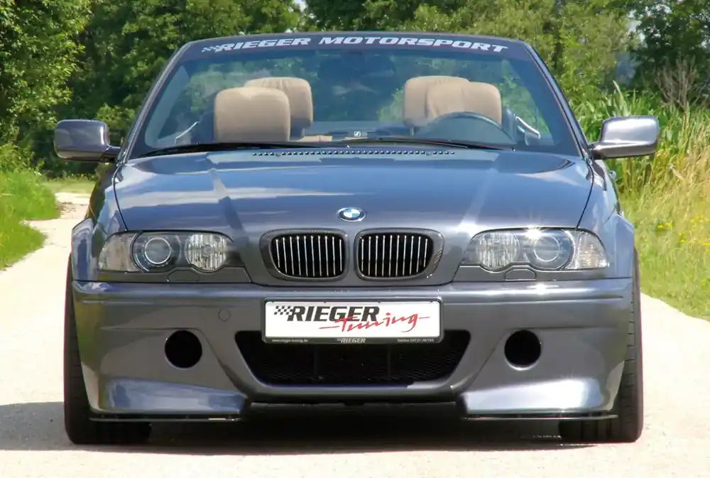 Rieger Spoilerstoßstange CS-Look passend für BMW 3er E46 Coupé (Facelift ab 02/2002) Neuheit