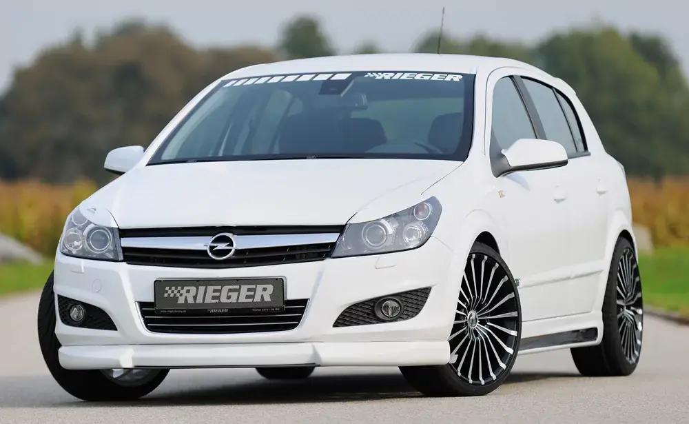 Preisknaller Rieger Spoilerlippe passend für Opel Astra H 5-türig ab 03/2004