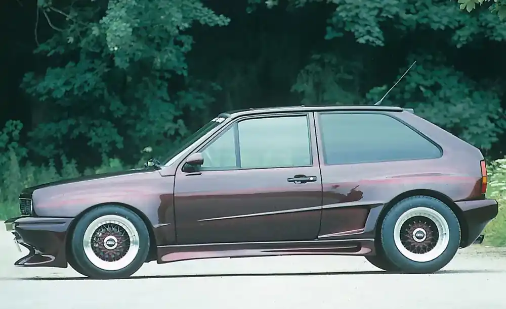 Rieger Spoilerstoßstange Breitbau II passend für VW Polo 2/3 Coupé 75-94 Jetzt Kaufen