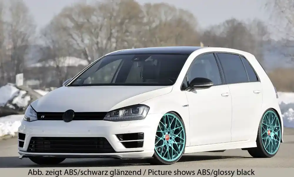 Super-Preis Rieger Spoilerschwert passend für VW Golf 7 R / R-Line (12.13–12.16)