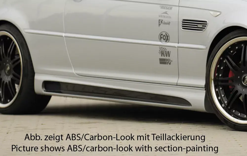 Rieger Seitenschweller links passend für BMW 3er E46 Compact Neu Im Sortiment