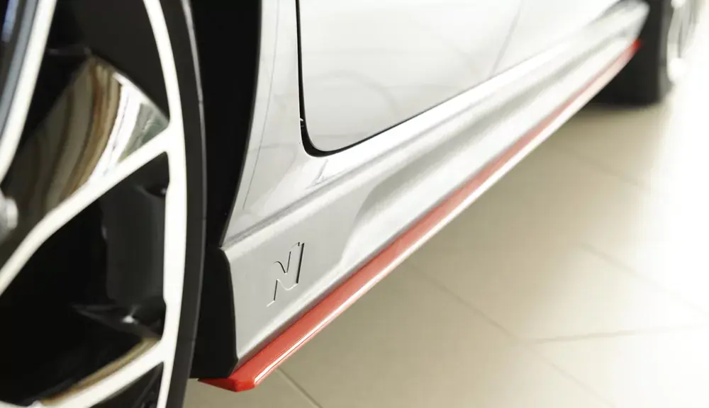 Garantierte Lieferung Rieger Seitenschweller links passend für Hyundai i30 N (PDE) 5-tür. (Fastback) 07.17–12.20