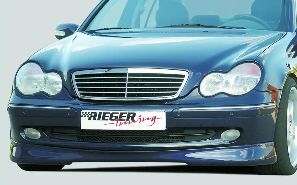 Rieger Spoilerlippe passend für Mercedes C-Klasse (W203) Limousine ab 05/2000 Günstig