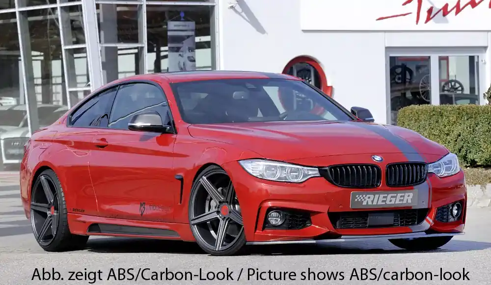 Begrenztes Angebot Rieger Spoilerschwert passend für BMW 4er F33 Cabrio (ab Facelift) LCI