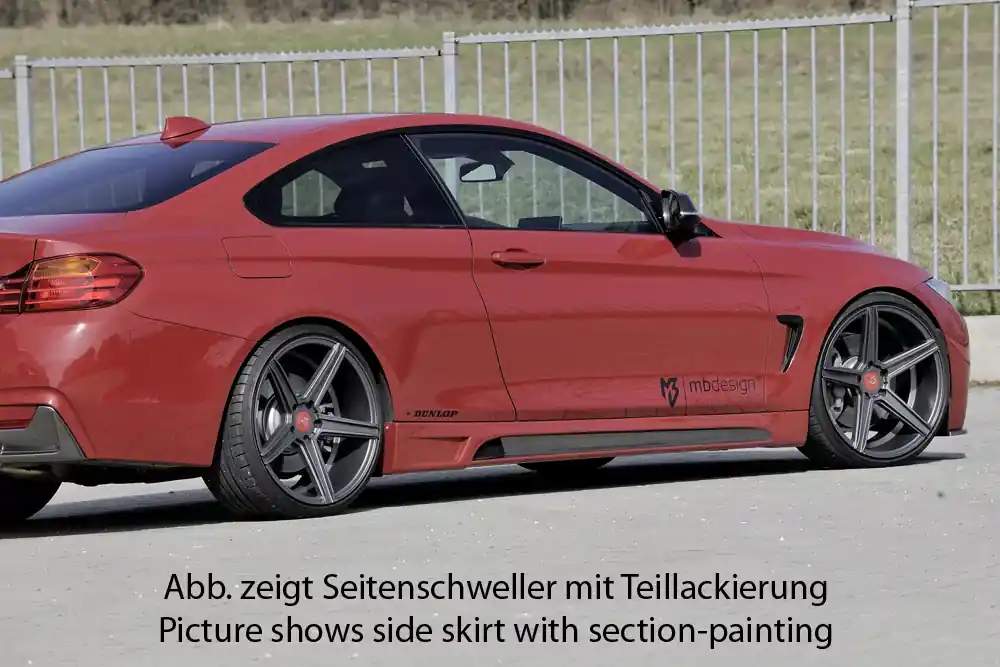 Sofort Bestellen Rieger Seitenschweller rechts passend für BMW 4er F33 Cabrio