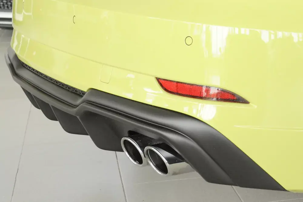 Rieger Heckeinsatz passend für Audi A3 S3 (8V) 3-türig (Schrägheck 8V1) ab 09/2016 Facelift Highlight