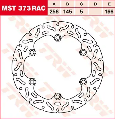 TRW Bremsscheibe starr MST373RAC passend für Honda Modelle Sale