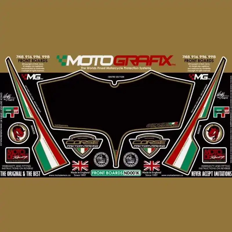 Motografix Steinschlagschutz vorn passend für Ducati 748 / 916 / 996 / 998 Sonderaktion