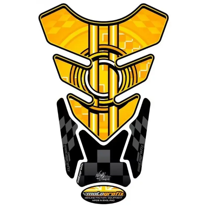 Top-Preis Motografix 3D Gel Tankpad Yellow/Black passend für BMW