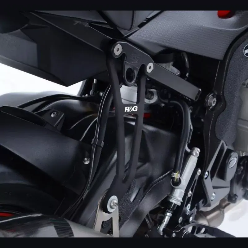 Ausverkauf R&G Auspuffhalter passend für BMW S 1000 R 2017–2020 Schwarz