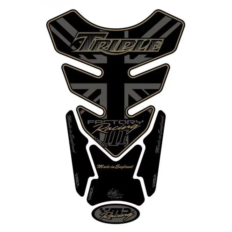 Motografix 3D Gel Tank Pad TT014KA passend für Triumph Triple Sofort Bestellen