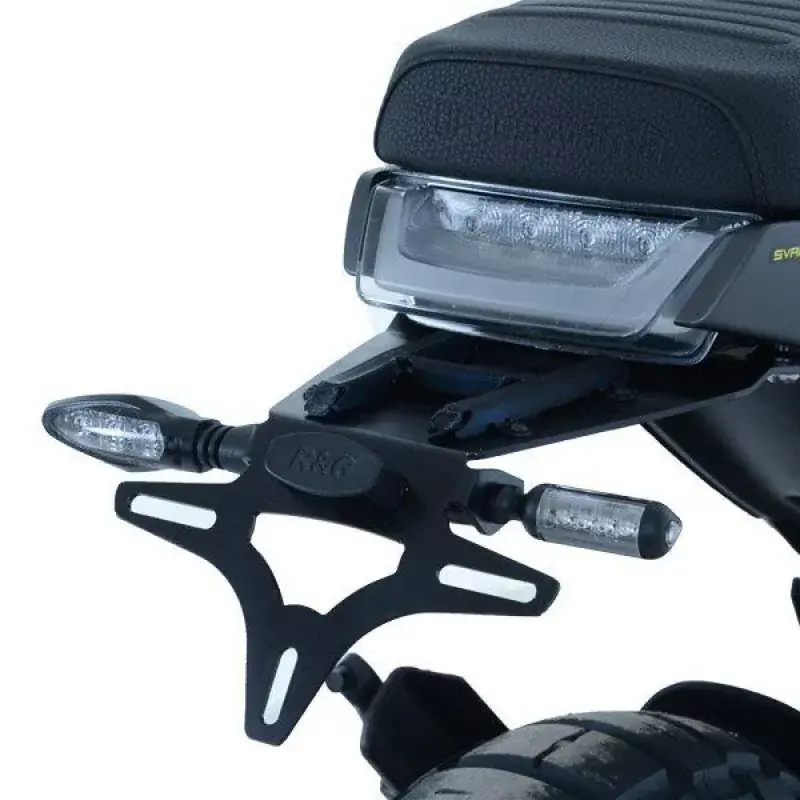 Zertifiziert R&G Kennzeichenhalter passend für Husqvarna Vitpilen 401 / Svartpilen 401 2018-2019