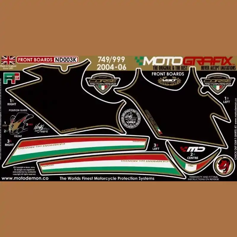Sichere Zahlung Motografix Steinschlagschutz passend für Ducati 749 / 999 (2005-2007)