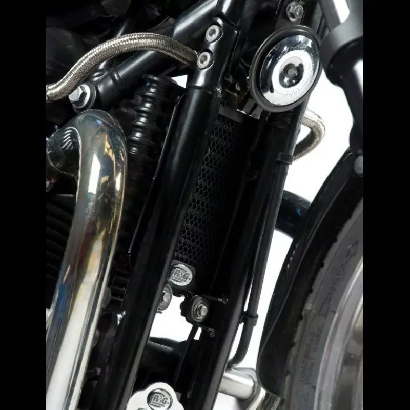 Meistverkauft R&G Racing Kühlergitter Ölkühler passend für Triumph Bonneville