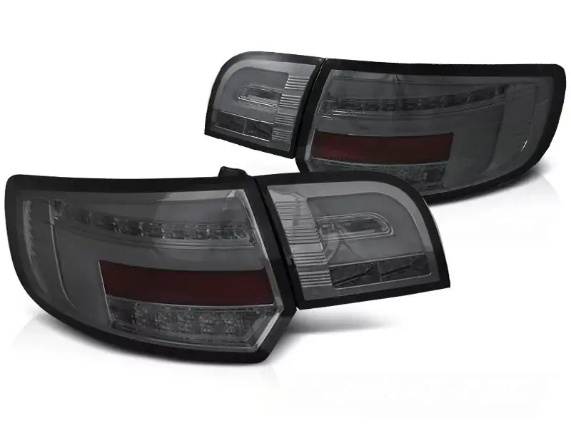 LED Bar Rückleuchten getönt dynamische Blinker passend für Audi A3 8P 5D 08–12 Online Kaufen