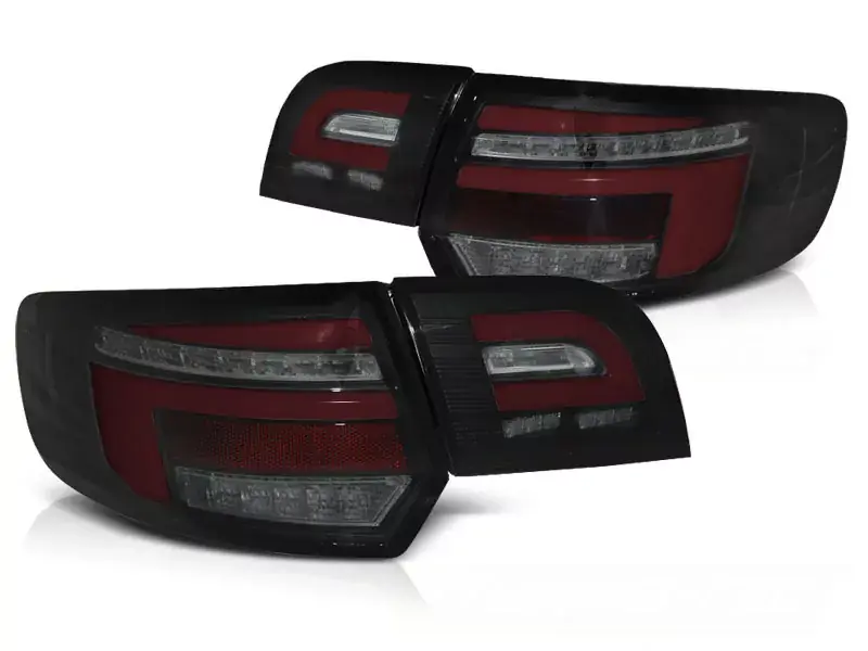 Neue Ware LED Rückleuchten schwarz mit dynamischem Blinker passend für Audi A3 8P