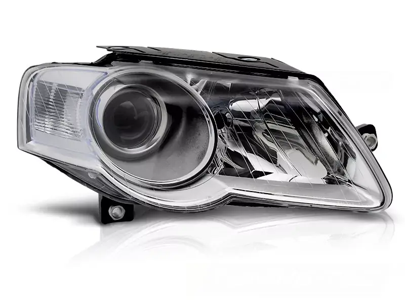 Scheinwerfer chrom rechts passend für VW Passat B6 3C 03.05-10 Expressversand