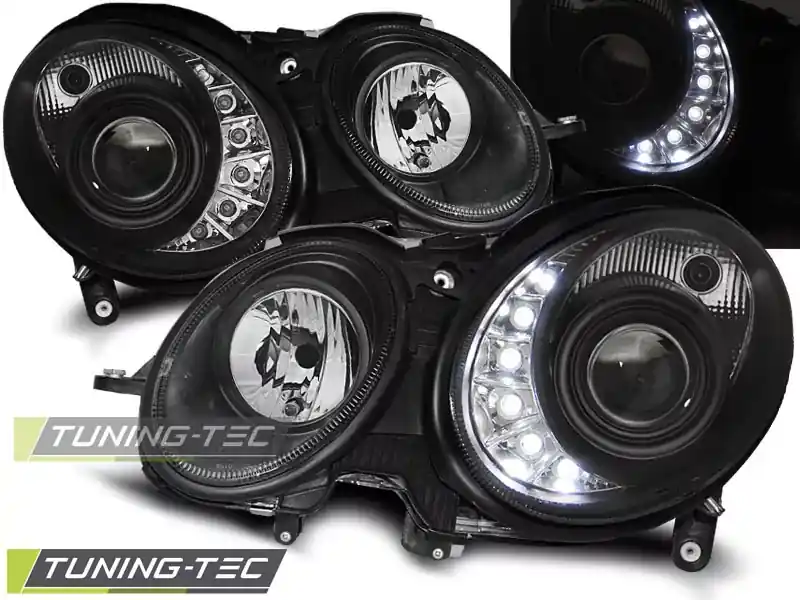 Top-Seller Scheinwerfer Xenon Daylight Black passend für Mercedes W211 E-Klasse 03.02-04.06