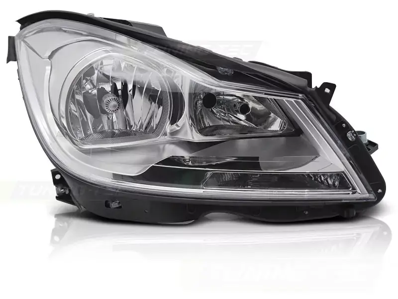Scheinwerfer chrom rechts passend für Mercedes W204 11-14 Billig