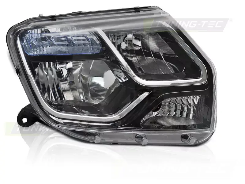 Günstig Scheinwerfer schwarz rechts passend für Dacia Duster 13-17