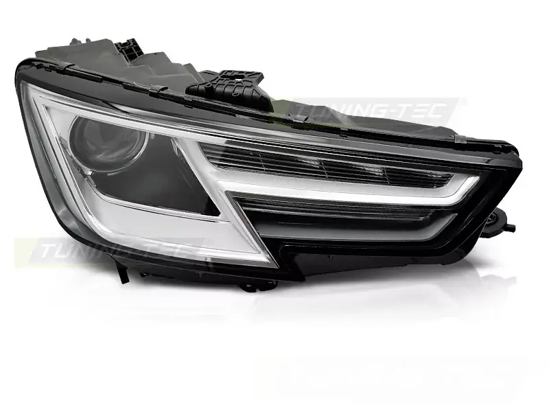 Markenware Xenon Scheinwerfer schwarz rechts passend für Audi A4 B9 15-19