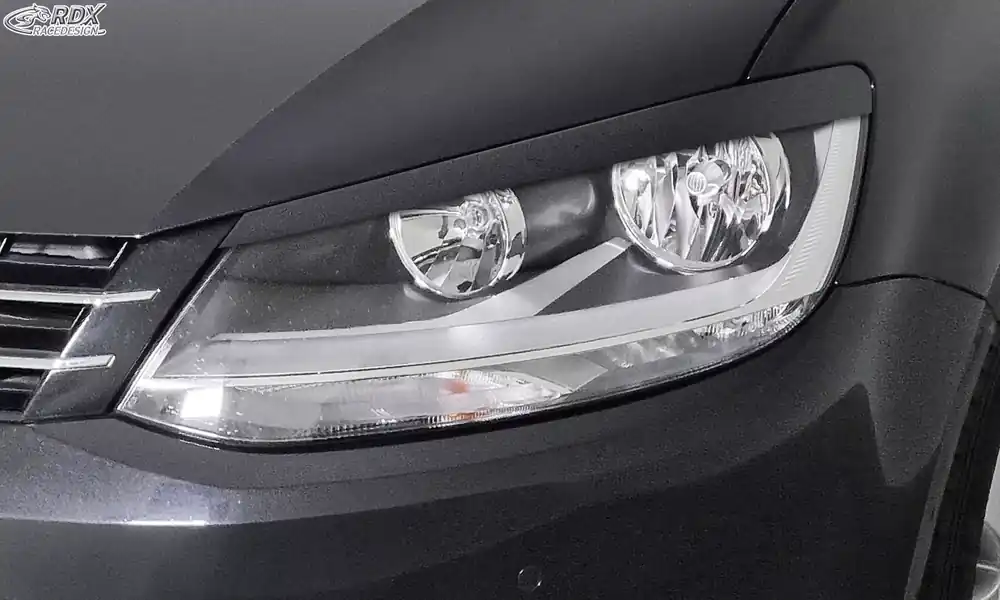 Solange Der Vorrat Reicht RDX Scheinwerferblenden passend für VW Sharan 7N & SEAT Alhambra 7N Böser Blick