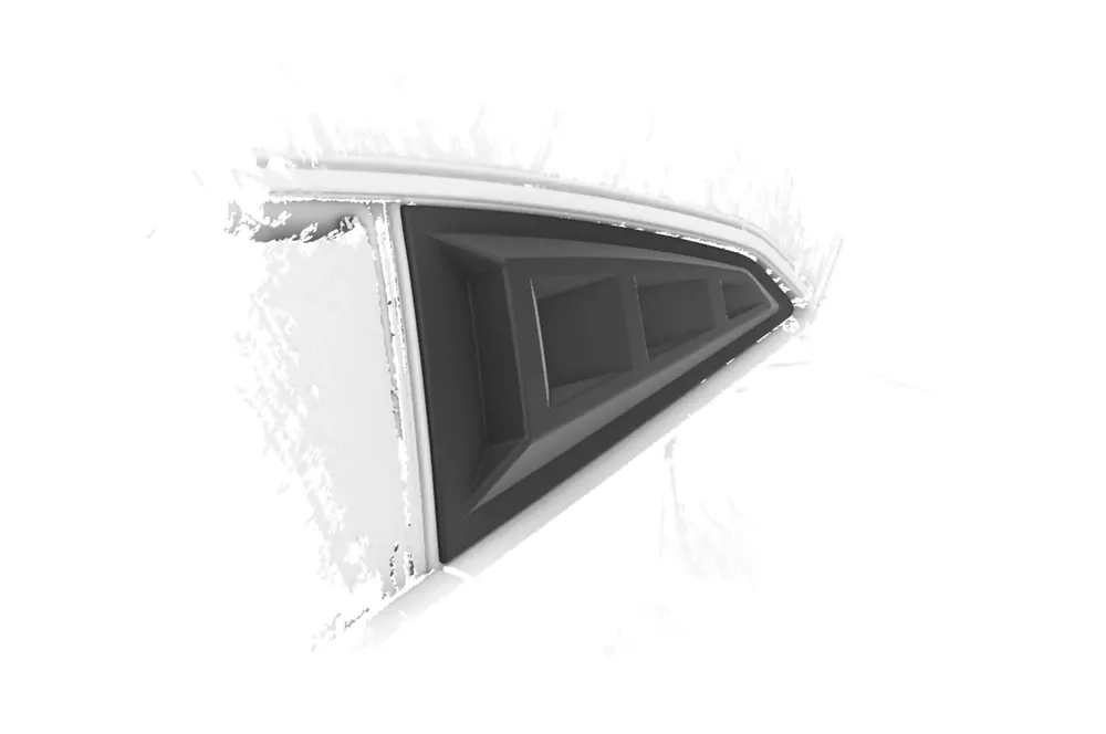 Seitenscheibenblenden mit ABE passend für Audi TT FV/8S Coupe Begrenztes Angebot