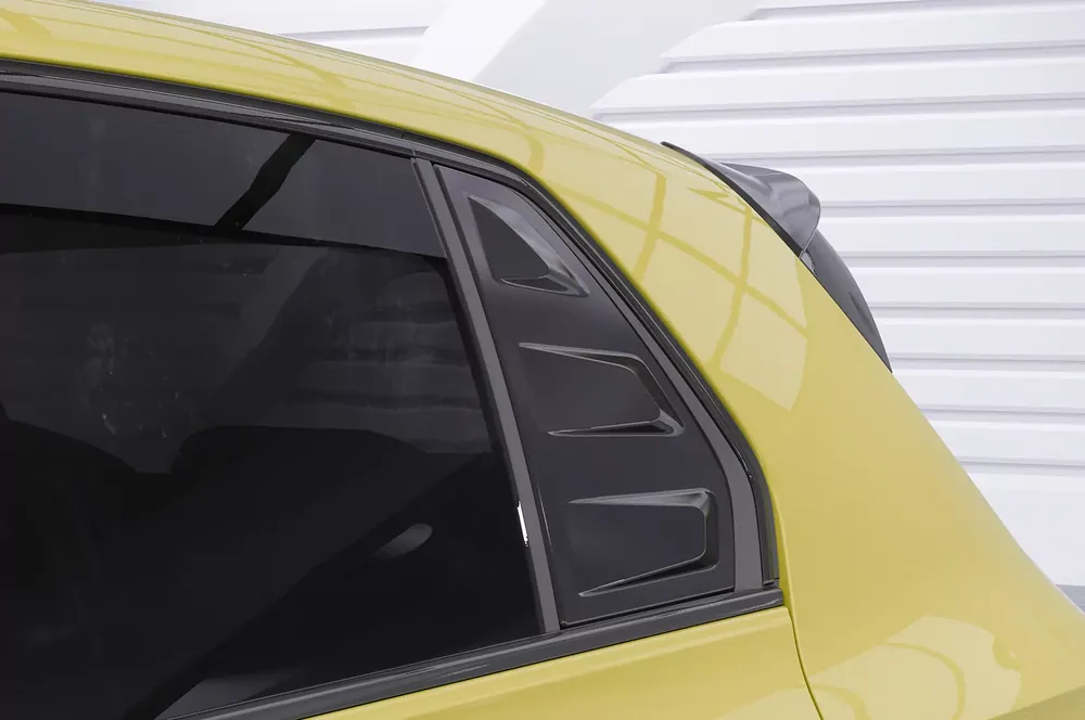 Highlight Seitenscheibenblenden mit ABE passend für VW Golf 8 Schrägheck