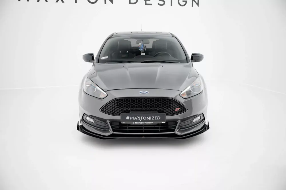 Wochenendangebot Street Pro Front Ansatz + Flaps passend für Ford Focus ST Mk3 Facelift