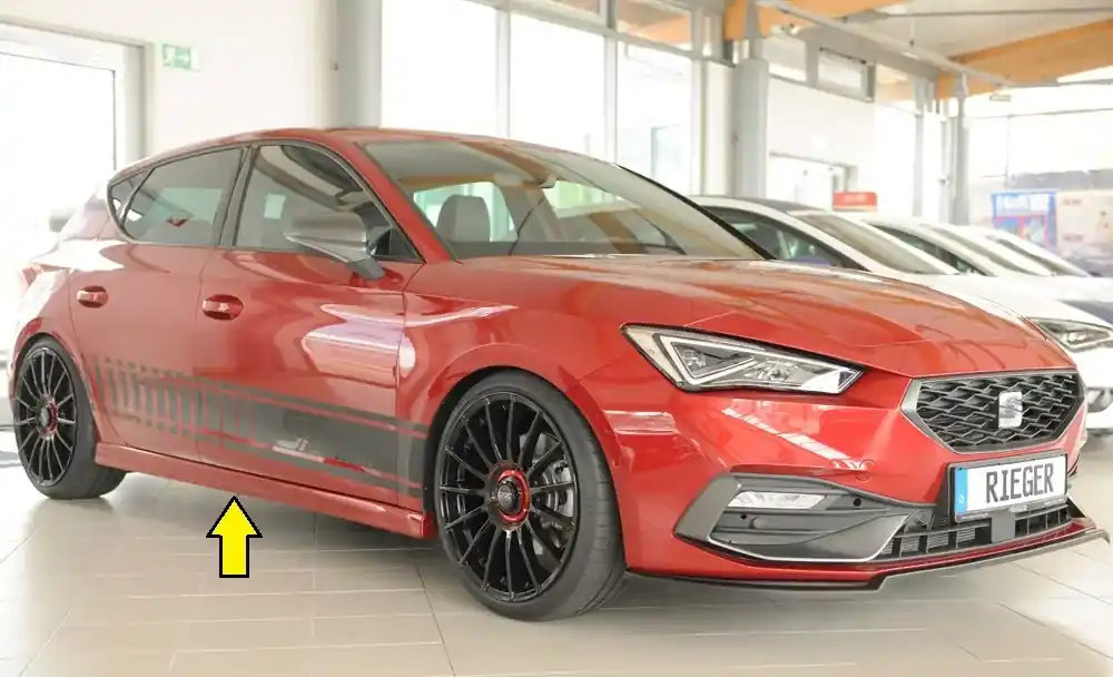 Rieger Seitenschweller rechts passend für Cupra Leon (KL) 5-tür. (Schrägheck) 09.20–06.24 Must-Have