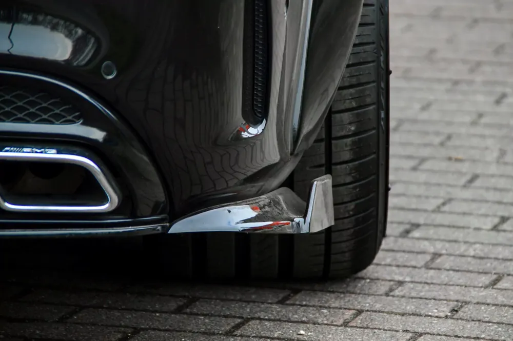 Schneller Versand Heckansatz Seitenteile passend für Mercedes C-Klasse C63 AMG+S Limousine