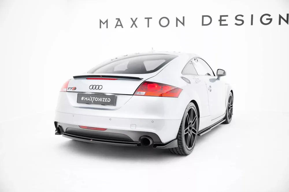 Mittlerer Diffusor Heck Ansatz passend für Audi TT S-Line 8J Facelift Ausverkauf