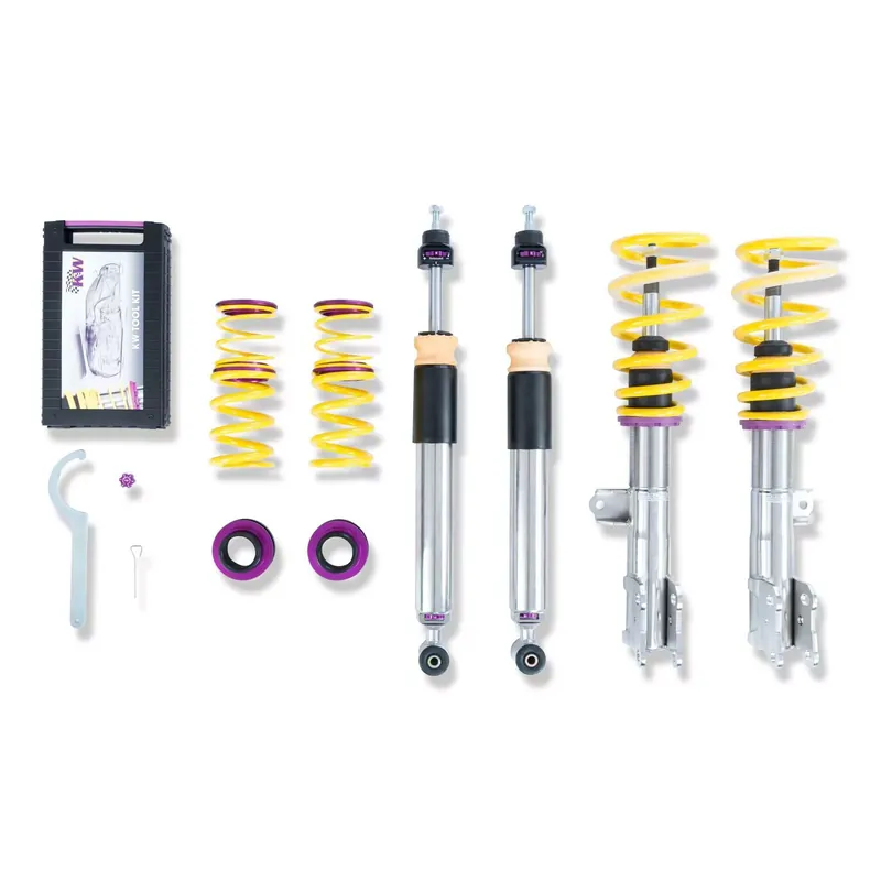 Schnäppchen KW Gewindefahrwerk V3 inox passend für Mercedes-Benz CLA Shooting Brake (X117) 245 G, 245 G AMG Allrad 01/2015–03/2019