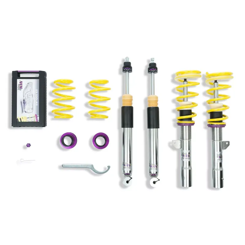 KW Gewindefahrwerk V3 inox passend für BMW 1er (F40) F1H ab 07/2019 Sofort Bestellen