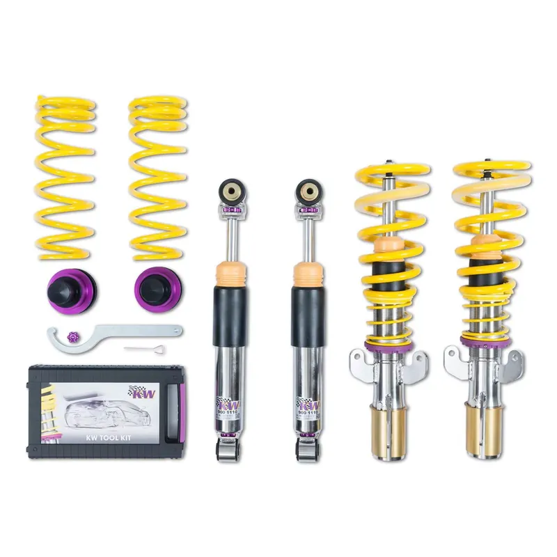 KW Gewindefahrwerk V3 inox passend für Renault Megane IV Schrägheck (RFB, B9A/M/N_) 11/2015- Neu